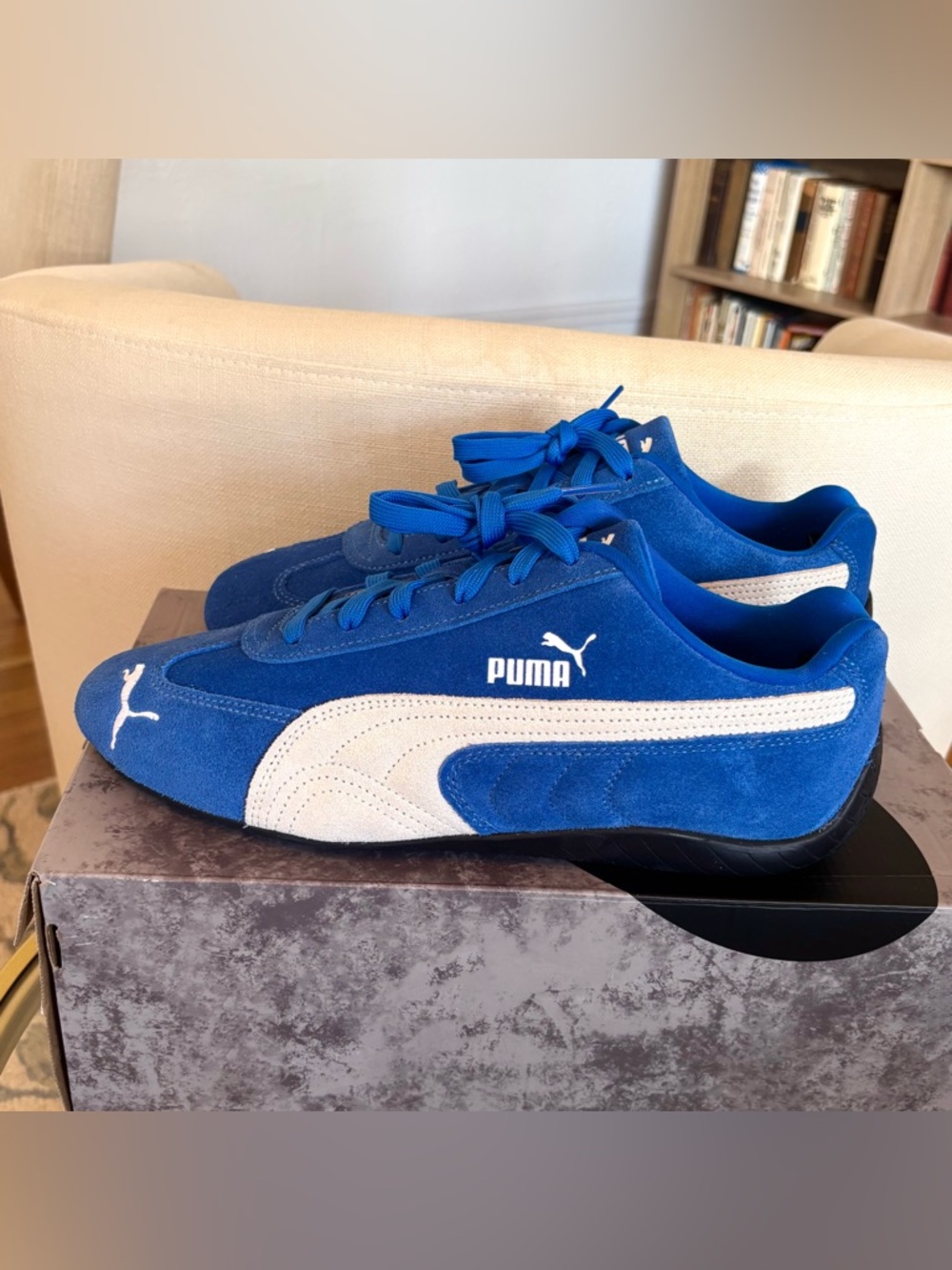 Puma Speedcat OG Team Royal Team White Size 10 New No Box